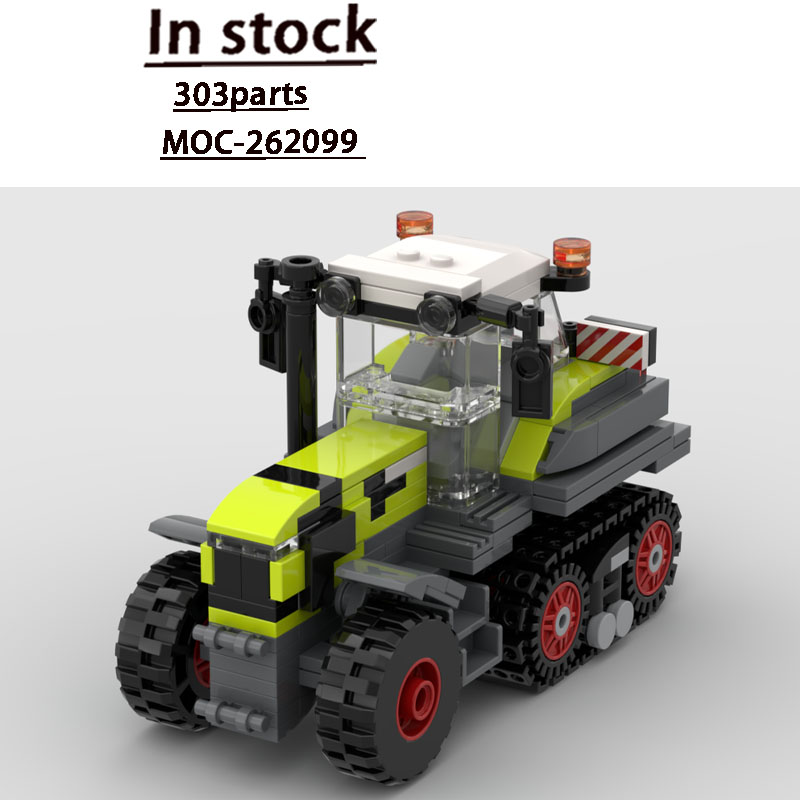 Agriculture Farming For Kids - MOC-262099 Model Blok Bangunan Traktor Pertanian