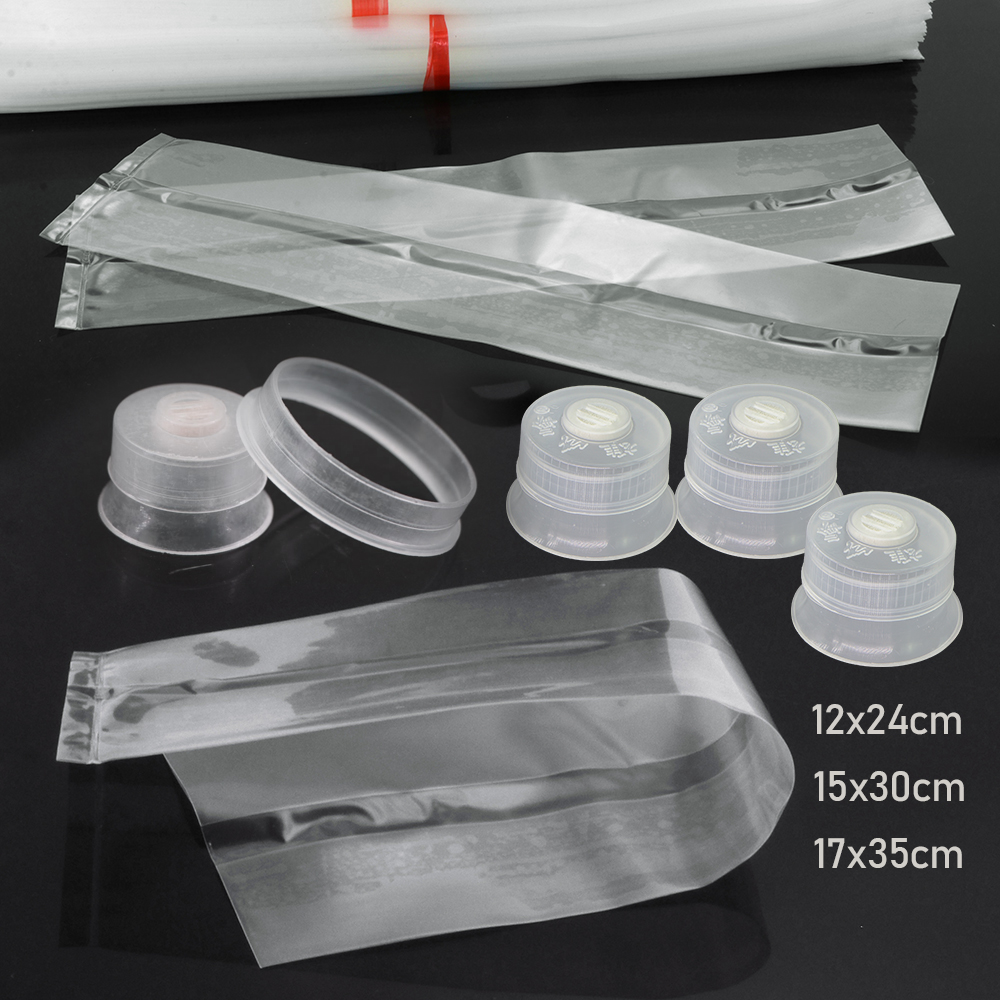 Mushroom Spawn Bag - Kit Budidaya Jamur PP untuk Kebun