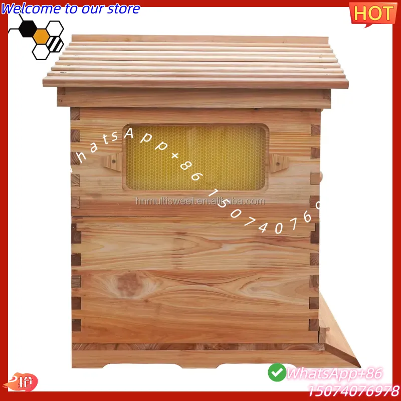 Sarang Lebah Otomatis Aliran M - Beehive Frame Wax ulasan dan harga