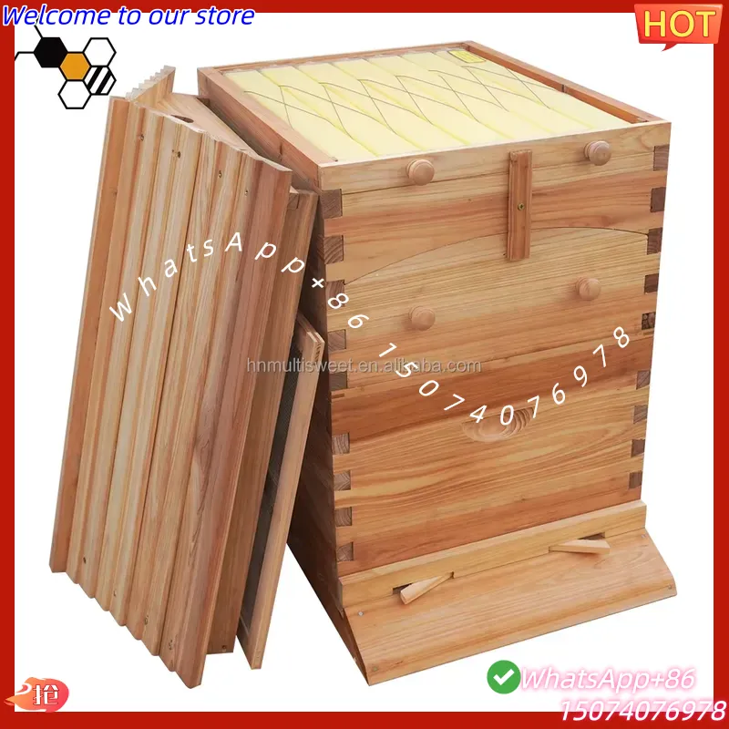 Sarang Lebah Otomatis Aliran M - Beehive Frame Wax ulasan dan harga