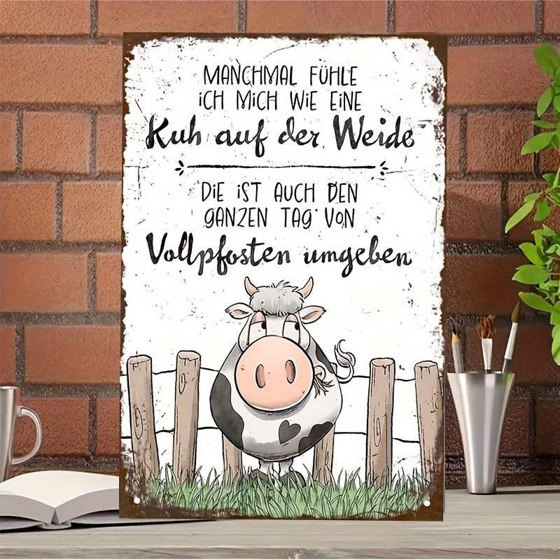 1pc Dekorasi Dinding Logam Vin - Agriculture Farming Poster ulasan dan harga