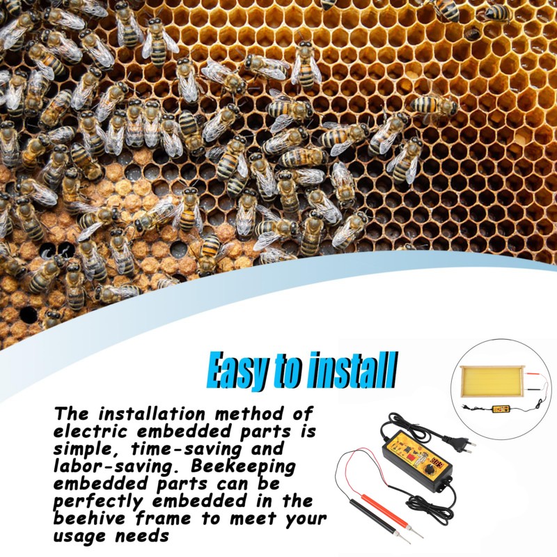 Alat Peternakan Lebah Colokan  - Beehive Frame Wax ulasan dan harga