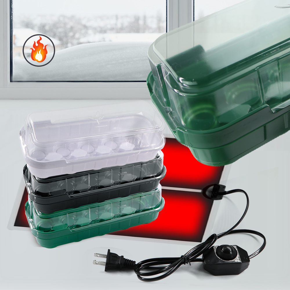 Alas pemanas tanaman dalam rua - Nursery Plug Tray ulasan dan harga