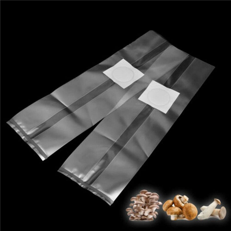 AT44-100Pcs Kantong Substrat J - Mushroom Spawn Bag ulasan dan harga