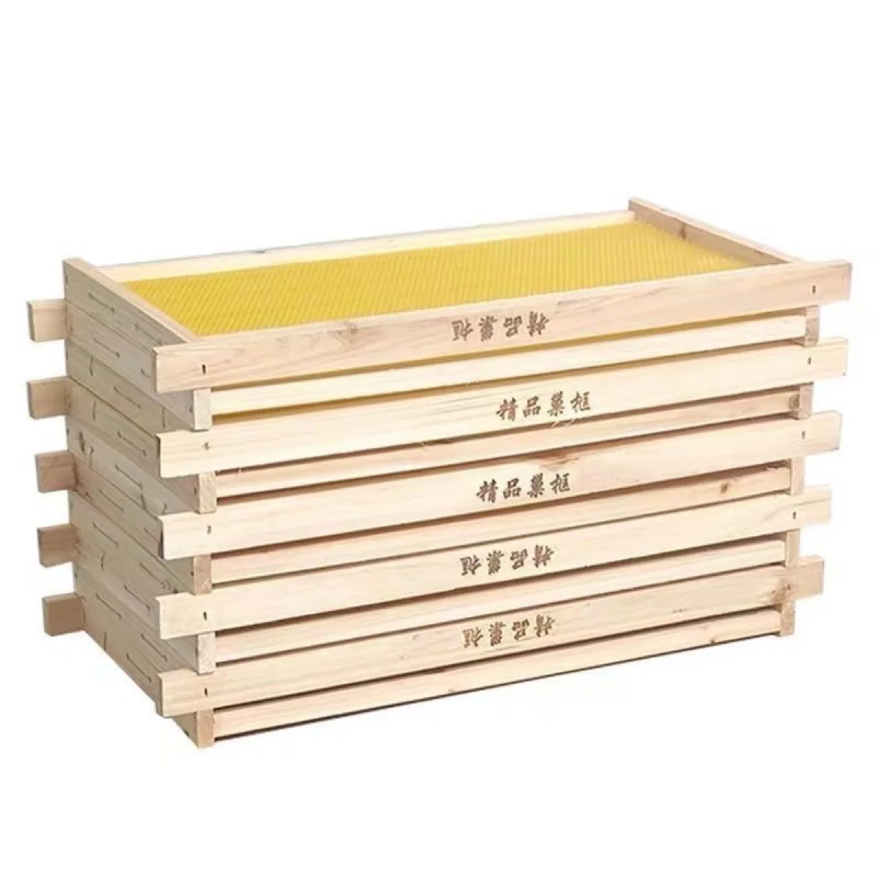 8 Bingkai Sarang Lebah Lengkap - Beehive Frame Wax ulasan dan harga