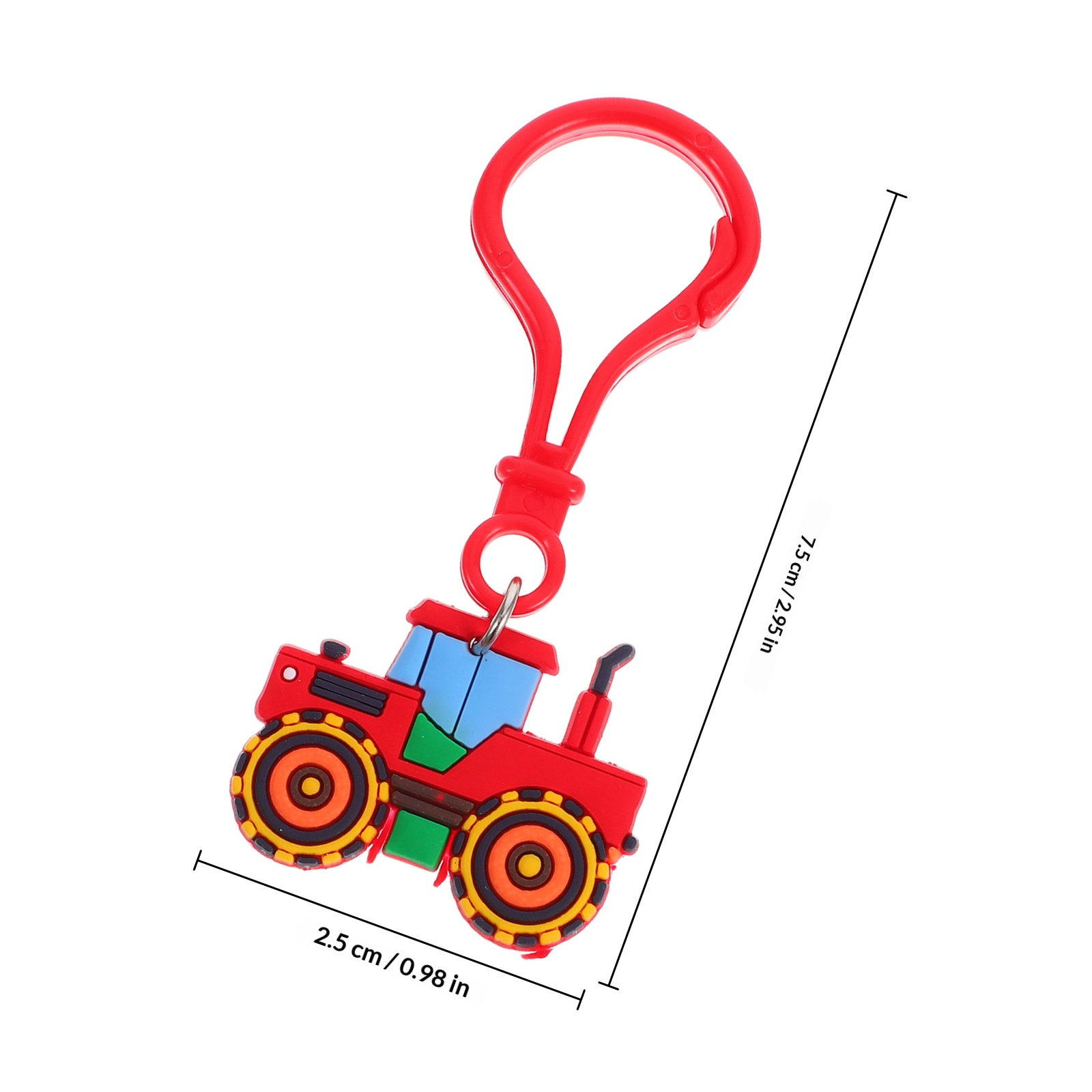 12pcs Gantungan Kunci Kendaraa - Agriculture Farming For Kids ulasan dan harga