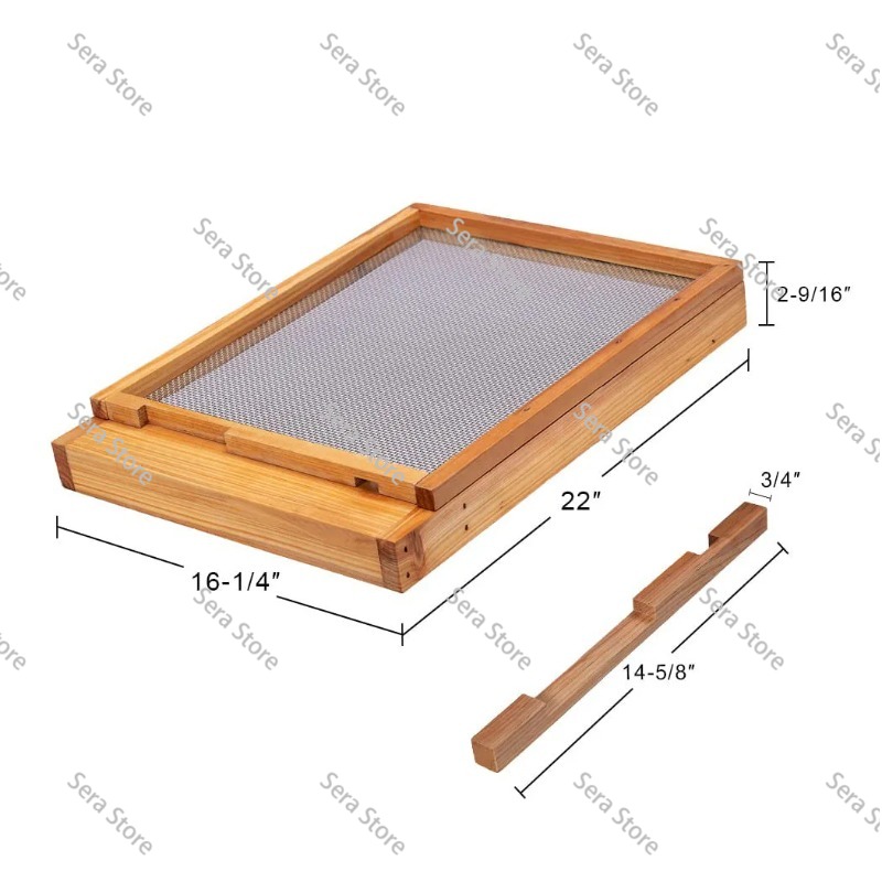 Sepuluh bingkai sarang lebah d - Beehive Frame Wax ulasan dan harga
