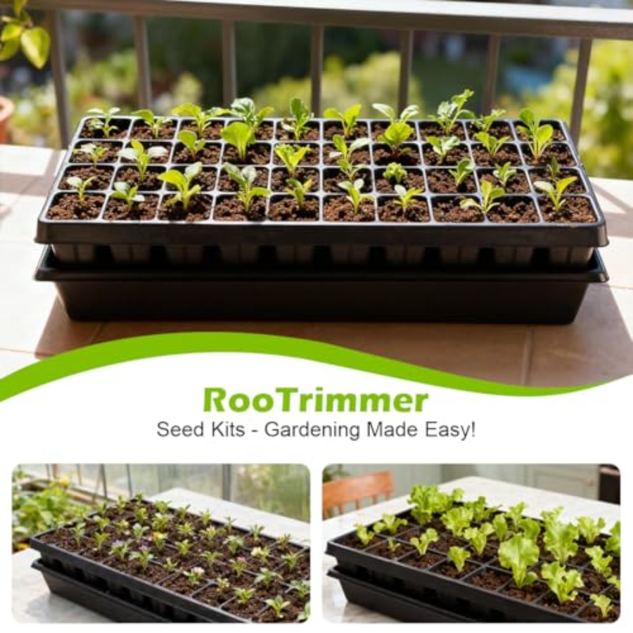 10 Paket Baki Semai Benih 1020 - Nursery Plug Tray ulasan dan harga