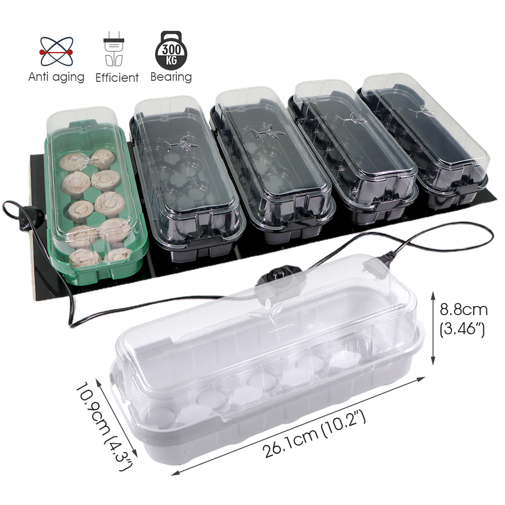 Bantalan pemanas tanaman 14-35 - Nursery Plug Tray ulasan dan harga